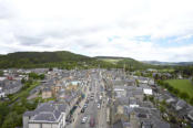 Peebles from the tower